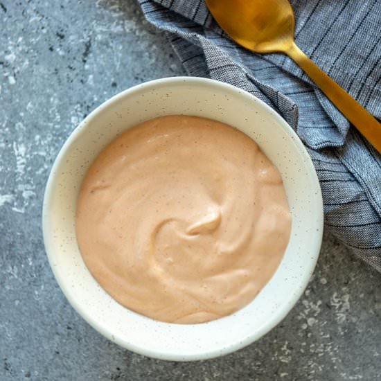 Sriracha Mayo - Recipe photo by garnishedplate