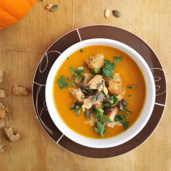 Pumpkin Potato Soup - Recipe photo by Lekcjewkuchni