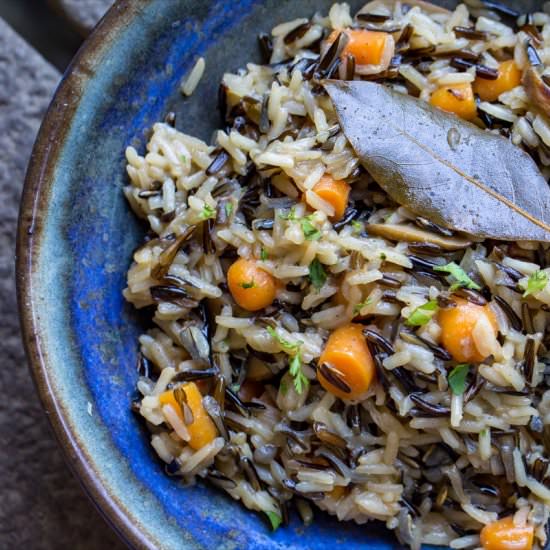 Wild Rice Pilaf - Recipe photo by Or Whatever You Do