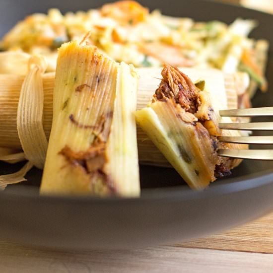 Pulled Pork Tamales - Recipe photo by mjskitchen
