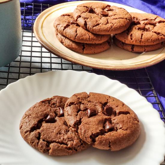 Vegan Chocolate and Coffee cookies - Recipe photo by greenbowl2soul