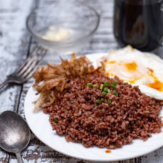 Chili Garlic Fried Rice - Recipe photo by kusinaniteds
