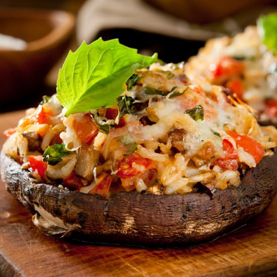 Stuffed Portobello Mushroom - Recipe photo by TheRecipeFairy