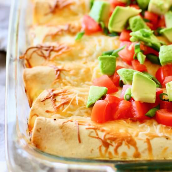 Breakfast Enchilada - Recipe photo by laughingspatula.com