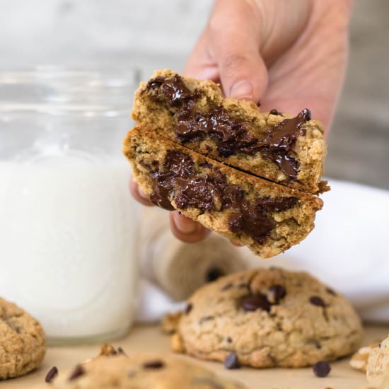 Walnut chocolate chip cookies - Recipe photo by lifestyleofafoodie
