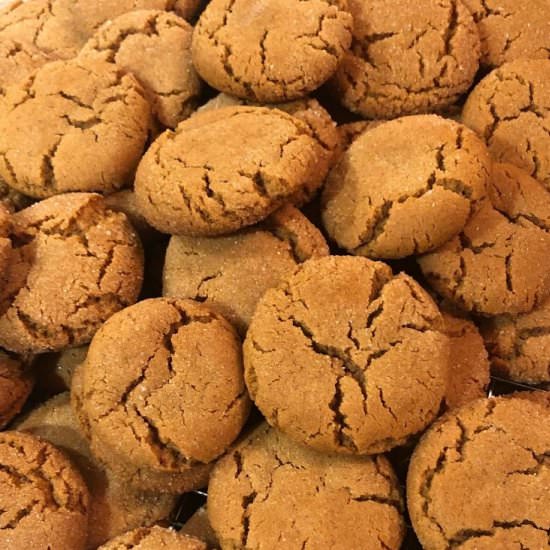 Old Fashioned Gingersnap Cookies - Recipe photo by thisfarmgirlcooks