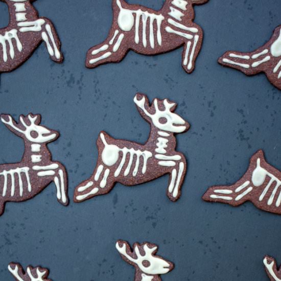 Nightmare Before Christmas Cookies - Recipe photo by vegandollhouse