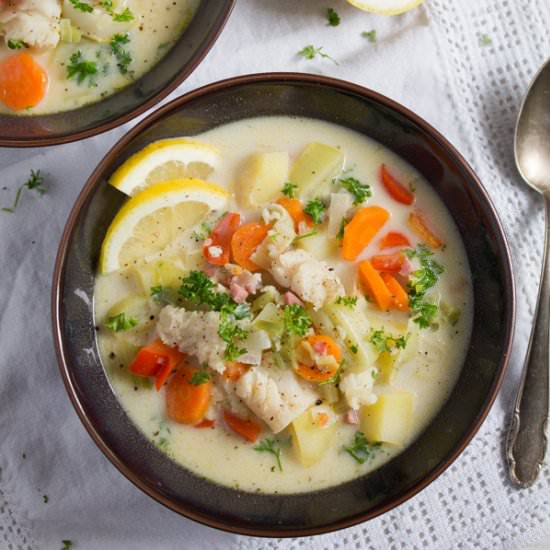 Fish Vegetable Soup - Recipe photo by adinutza