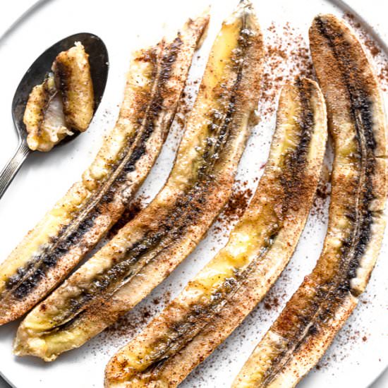 Baked Bananas - Recipe photo by foodfaithfitness