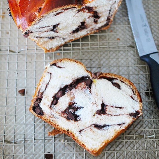 Double chocolate challah bread - Recipe photo by evabakes