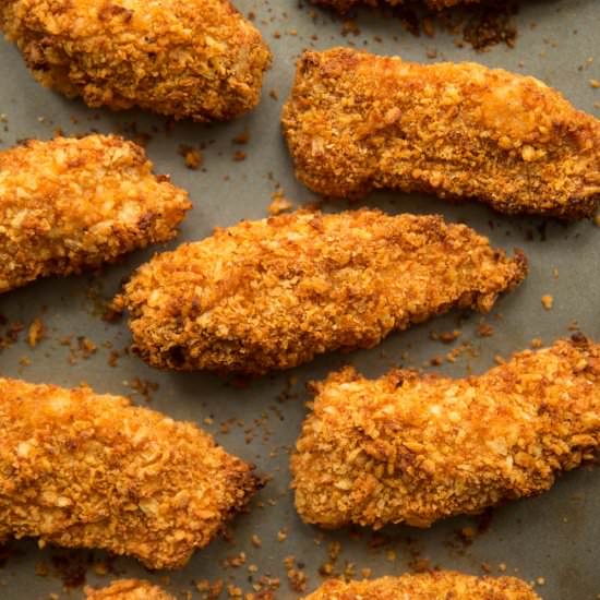 Crispy Baked Chicken Tenders - Recipe photo by dontgobaconmyheart