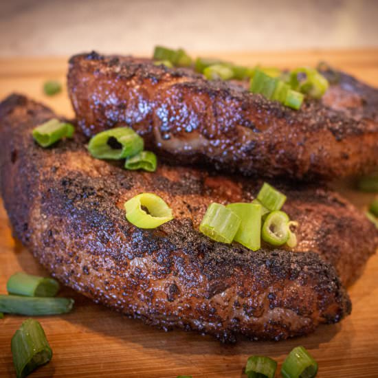 Sous Vide Picanha Charcoal Seared - Recipe photo by DadGotThis
