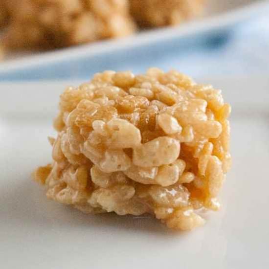 Caramel Krispy Treats - Recipe photo by Mindees Cooking Obsession