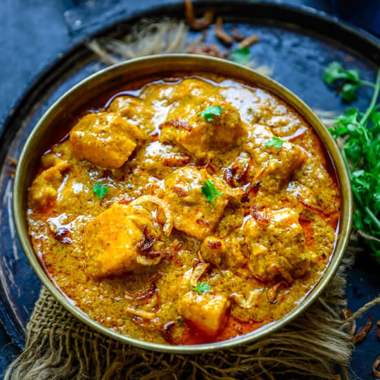 Paneer Korma - Recipe photo by Whiskaffair