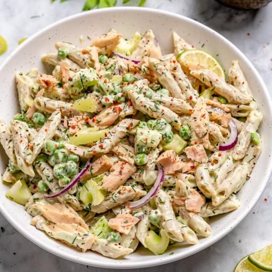 Creamy Tuna Pasta Salad - Recipe photo by healthyfitnessmeals
