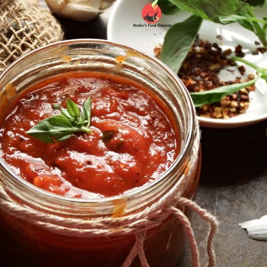 Italian Arrabbiata Sauce - Recipe photo by anshusfoododyssey