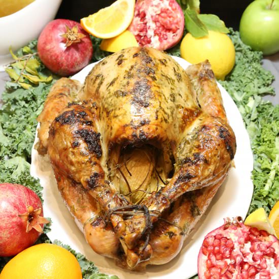 Turkey with Lemon Parsley & Garlic - Recipe photo by todays delight