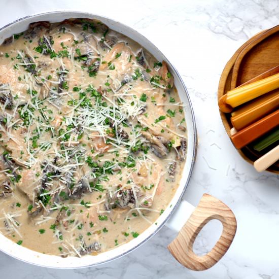 parmesan mushroom chicken - Recipe photo by sheri silver