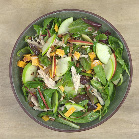 Apple Cheddar Turkey Salad - Recipe photo by agourmetfoodblog