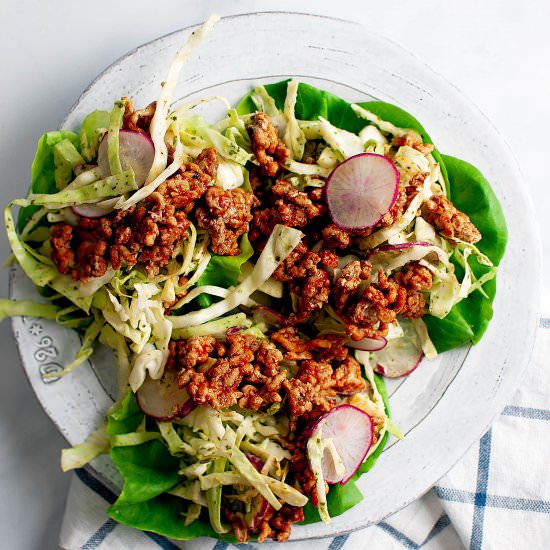 Ground Turkey Lettuce Wraps - Recipe photo by KeyToMyLime
