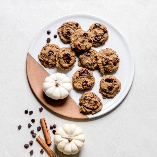 Pumpkin Chocolate Chip Cookies - Recipe photo by bakedgreens