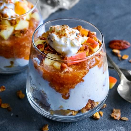 Leftover Healthy Apple Pie Parfait - Recipe photo by EasycookingwithMolly