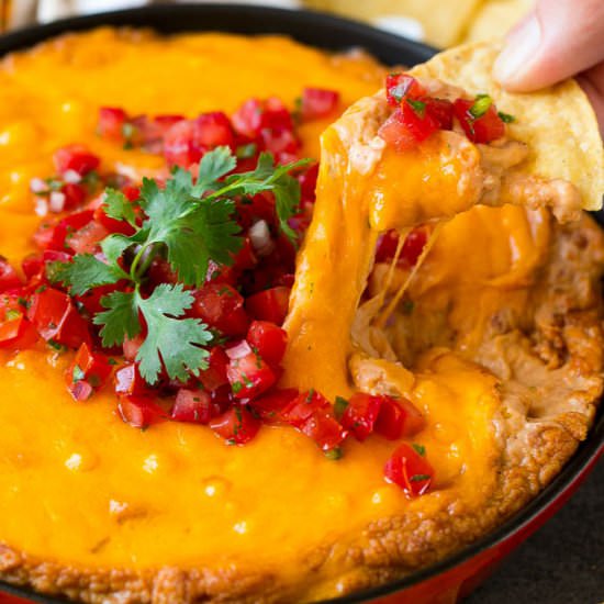Bean Dip - Recipe photo by dinneratthezoo