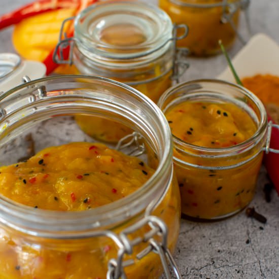 Mango Chili Chutney - Recipe photo by AnotherFoodBlogger