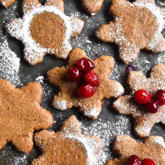 Gluten free gingerbread (vegan) - Recipe photo by georgeats