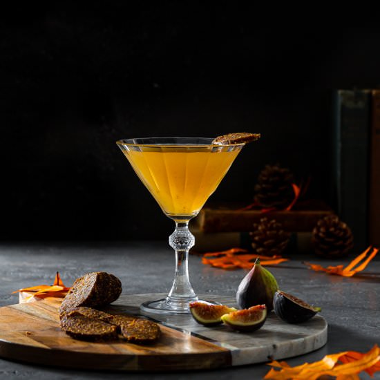Fig Vodka Martini Recipe - Recipe photo by Spoonabilities