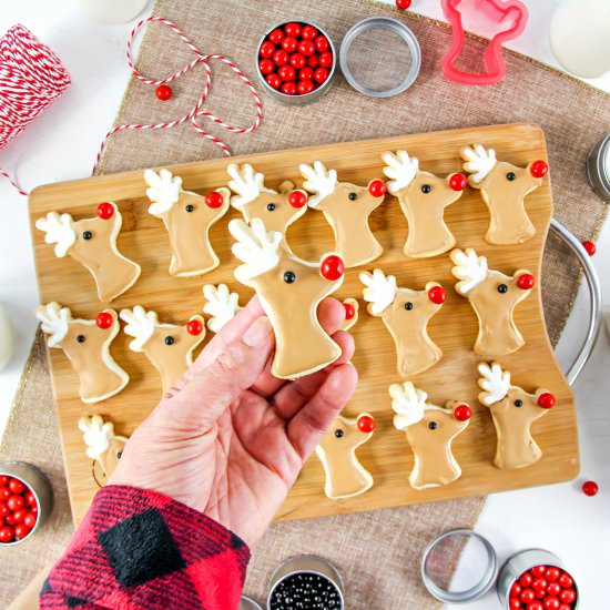 Reindeer Cookies - Recipe photo by tonyastaab