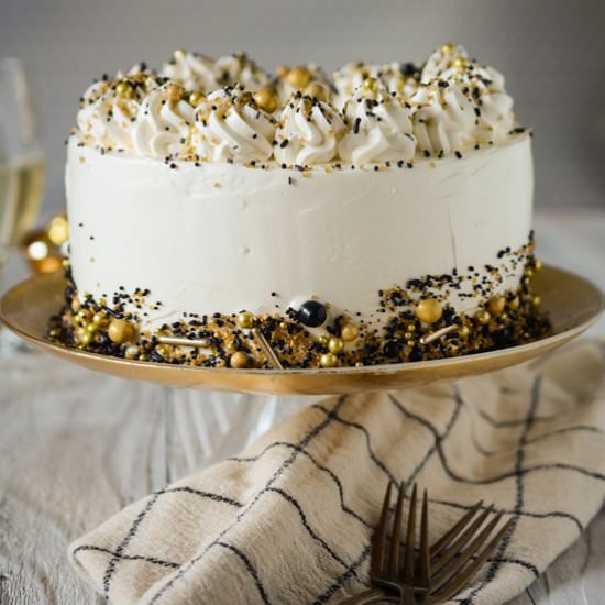 Champagne Cake - Recipe photo by TheCakeChica