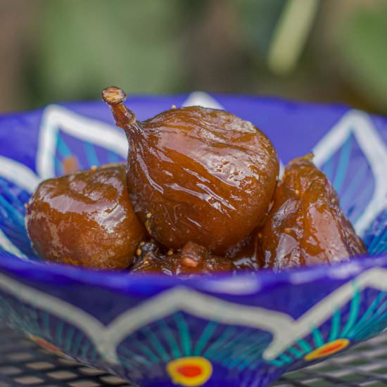 Candied Figs - Recipe photo by HIldaskitchenblog