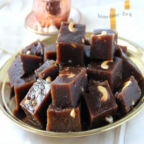 Kerala Black Halwa - Recipe photo by Suja Manoj