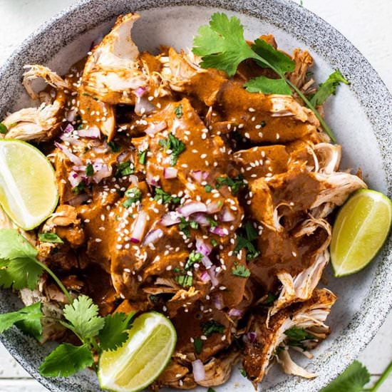 Slow Cooker Chicken Mole - Recipe photo by SunkissedKitch