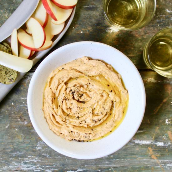 Cheddar Walnut Spread - Recipe photo by the good eats co