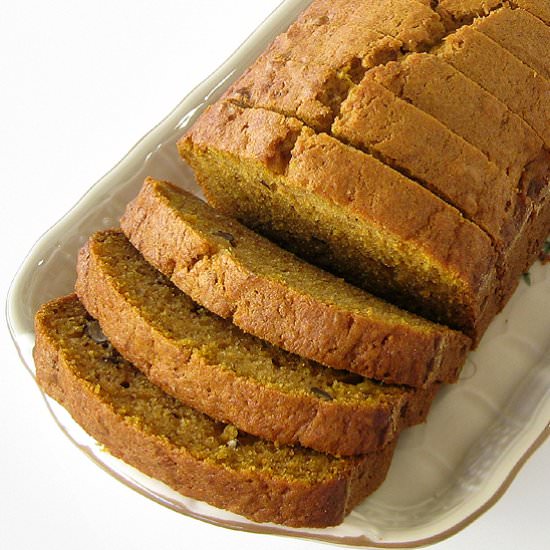 Pumpkin Nut Bread - Recipe photo by delightfulrepast