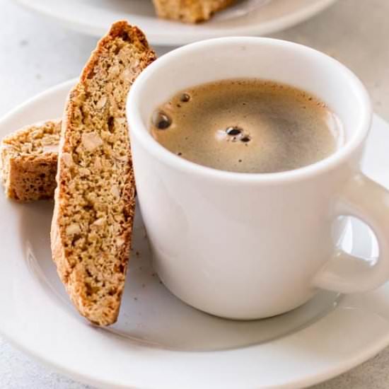 Cantucci - Recipe photo by Girl Gone Gourmet
