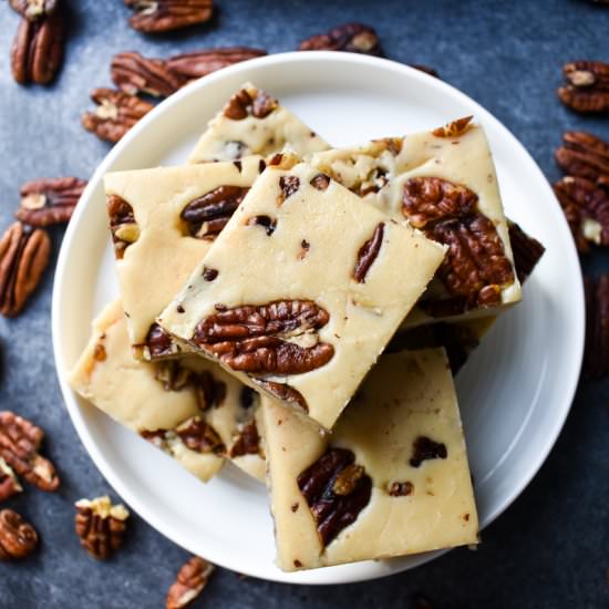 Easy Butter Pecan Fudge - Recipe photo by stressbaking