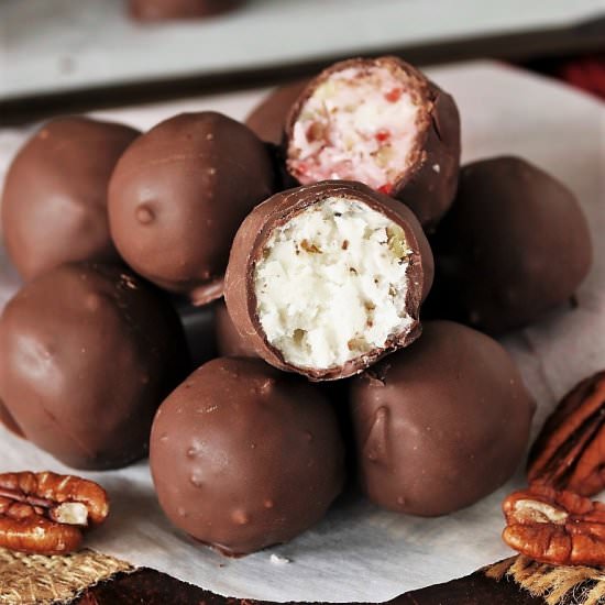 Martha Washington Candy - Recipe photo by thekitchenismyplayground