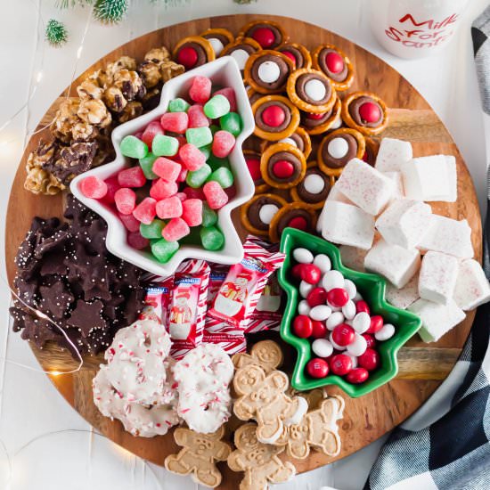 Easy Christmas Dessert Board - Recipe photo by megseverydayindulgence