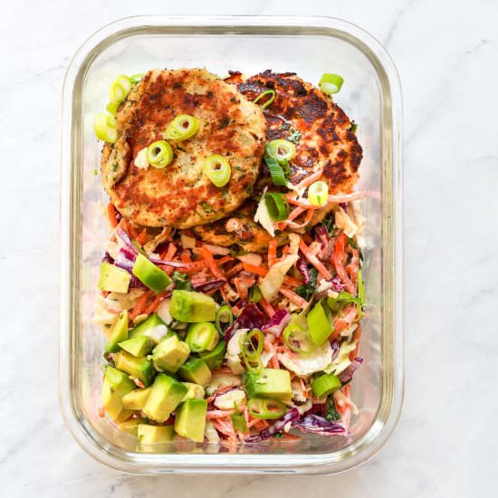Salmon Patties Meal-Prep - Recipe photo by PrimaveraKitchen