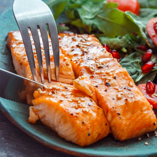 air fryer salmon - Recipe photo by Happy Foods Tube