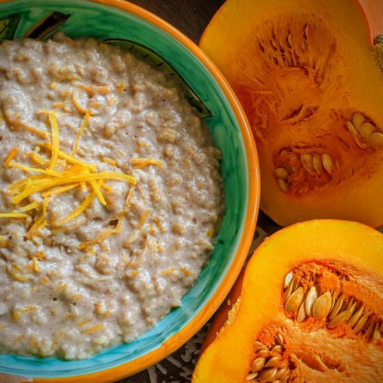 Fresh Pumpkin Oatmeal - Recipe photo by CulinaryBeets