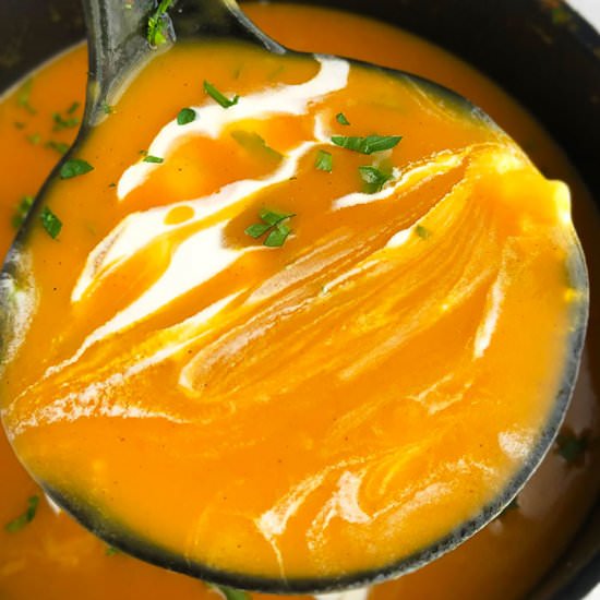 Carrot Ginger Soup - Recipe photo by 1PotRecipes