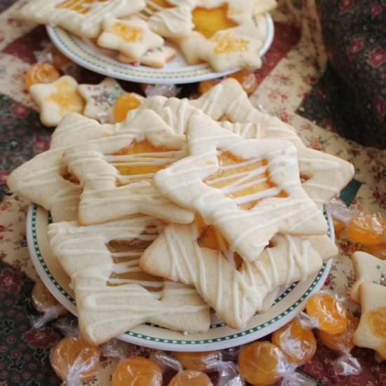 Butterscotch Eggnog Stars - Recipe photo by MyRecipeReviews