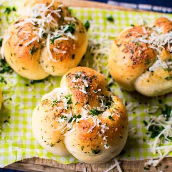 Parmesan Garlic Knots Recipe - Recipe photo by littledairyontheprairie