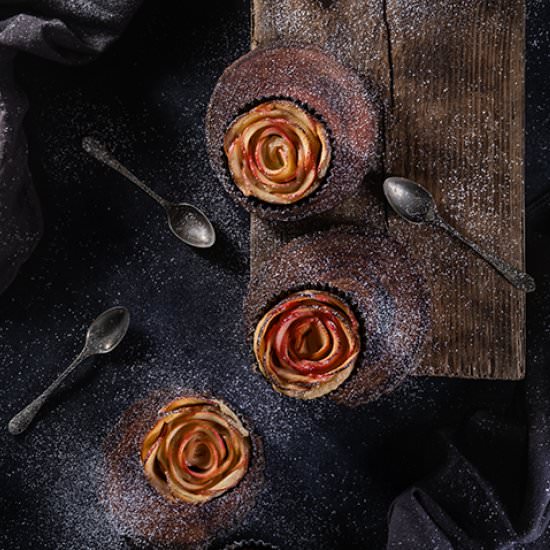Apple roses - Recipe photo by denisav