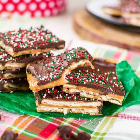 20 Minute Christmas Crack - Recipe photo by littledairyontheprairie