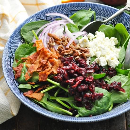 Winter Salad - Recipe photo by The Seasoned Mom